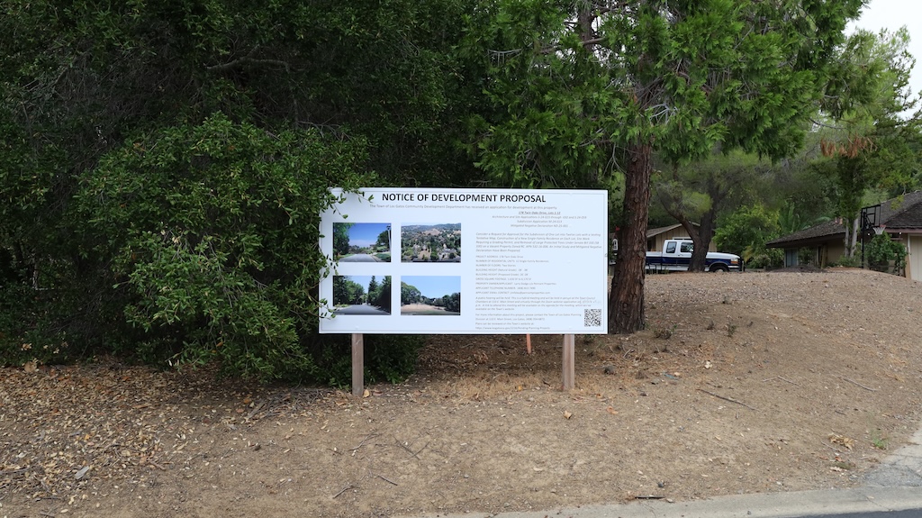 project sign