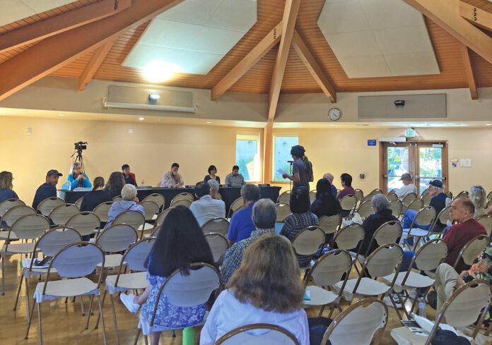 Policing meeting in Saratoga - edited public comment