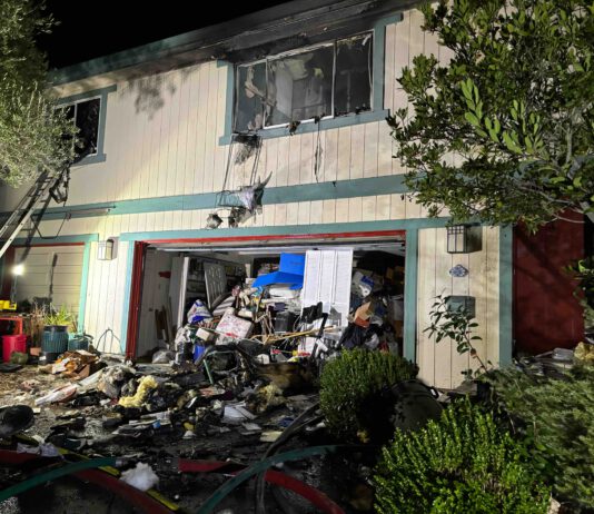 photo showing clutter at home