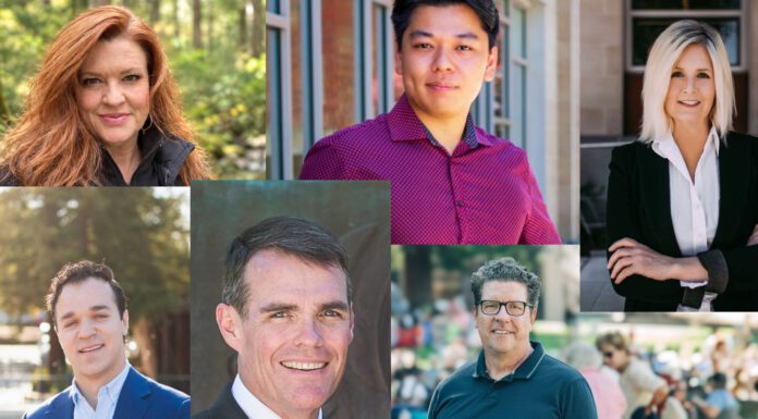 Meet the 6 candidates competing for 3 Los Gatos Council seats candidates collage
