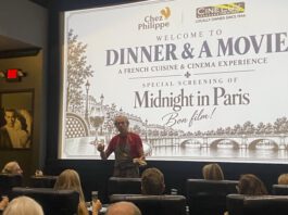 Chef Philippe Leroy introduces the movie