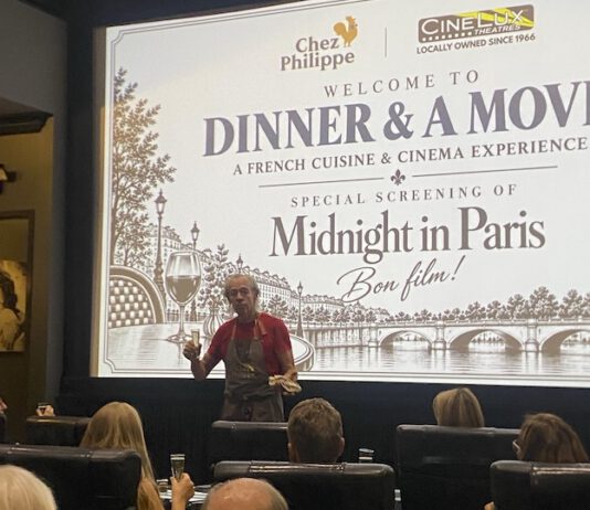 Chef Philippe Leroy introduces the movie