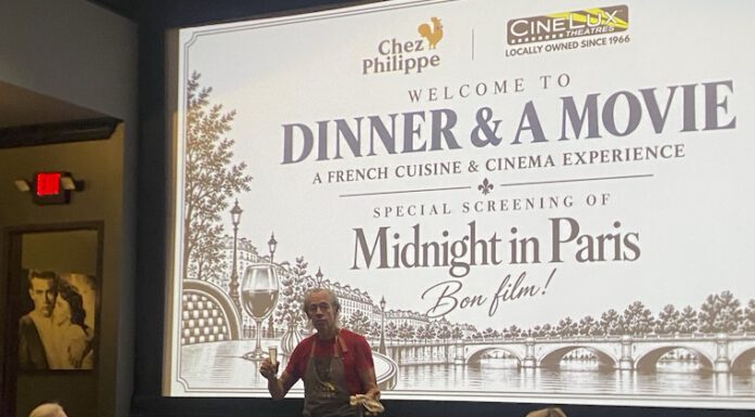 Chef Philippe Leroy introduces the movie
