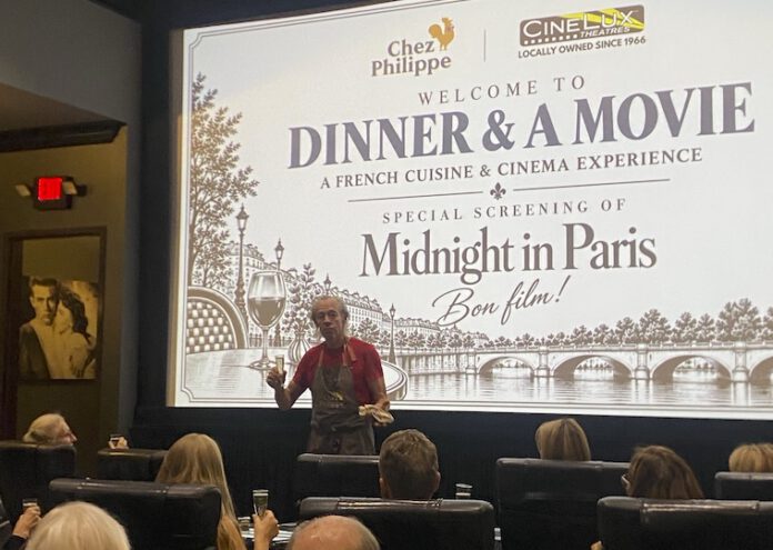 Chef Philippe Leroy introduces the movie