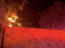 house fire
