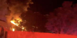 house fire