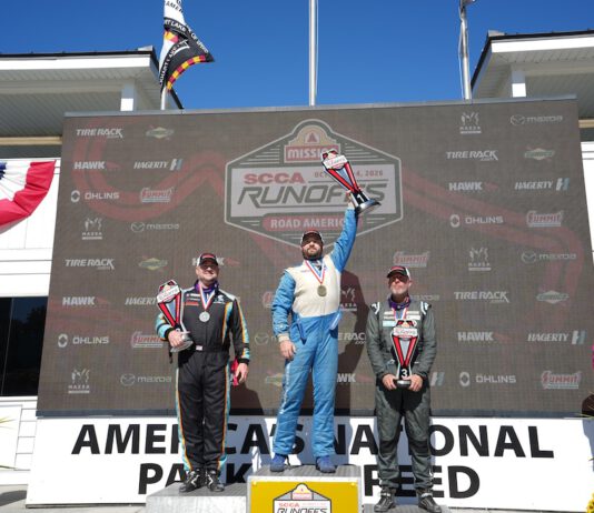 racing podium