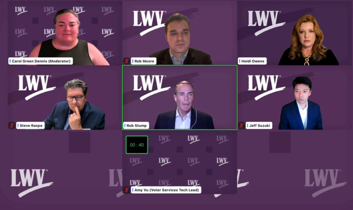 Screenshot candidates forum