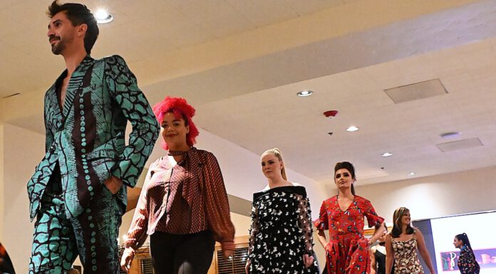 RADIANCE - Colorful patterns and stunning positivity were the hallmarks of the “Metamorphosis” runway show in support of Pacific Clinics over the weekend at La Rinconada Country Club. (Dinah Cotton / Los Gatan)